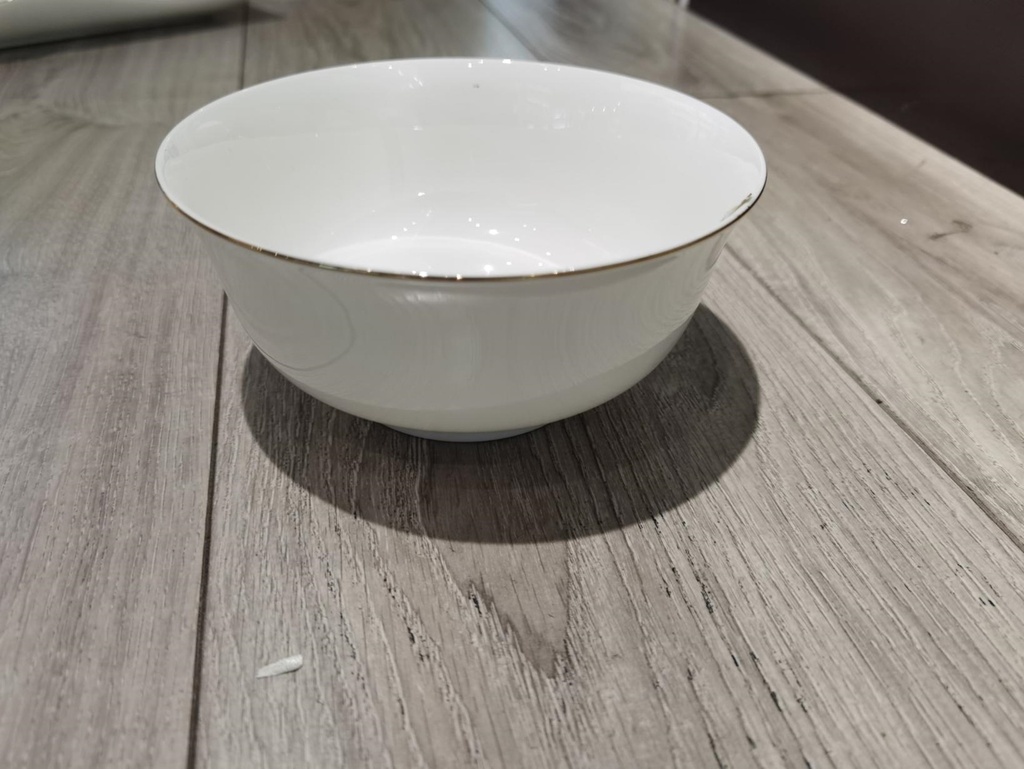 XIANGZHIHAO GOLD INLAID JADE 7" BOWLS 6/PK 48/CS