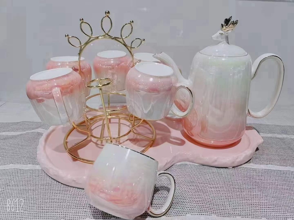 FENZHEN PEARL GLAZE WATER SET NO. 15 LARGE GOURD 6/CS