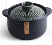陶煲王PB-2411C绿条纹烧之宝3L
