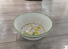 绿色铃兰7汤碗 5/PK 40/CS