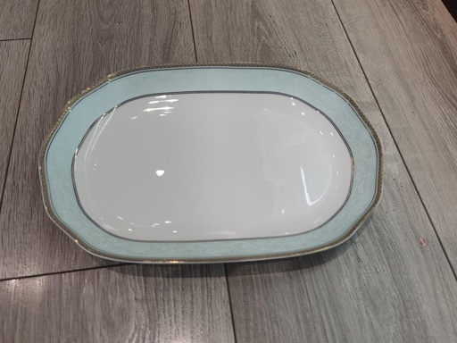 ELEGANT MANOR 12" BOAT FISH PLATE 5/PK 20/CS