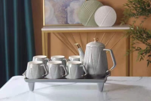 KIMBERLEY 8PCS TEA SET ROTATIN 6/CS