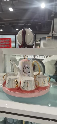 1193 GOLD POWDER TEA SET 6/CS