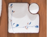 [GS-85-9213] MTL FLEETING 8.75''DUMPLING PLATE 7/PK 42/CS