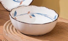 [GS-85-9217] MTL FLEETING 6"FLOWER BOWL 9/PK 72/CS