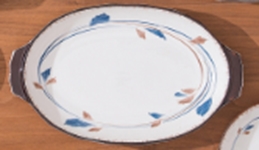 [GS-85-9218] 流年12.5‘’现代双耳盘 6/PK 36/CS
