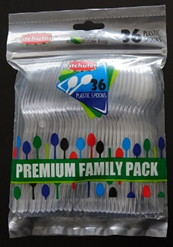 [SF10013] CLEAR TEA SPOON 36/48/CS