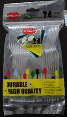 [SF10022] CLEAR TEA SPOON 24/48/CS