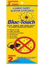[WS-32216] BLUE-TOUCH JUMBO FLAT GLUE TRAP 2 TRAP 36/72/CS