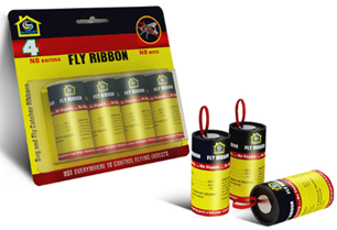[WS-32219] BLUE-TOUCH FLY RIBBON 4 PK 24/144/CS